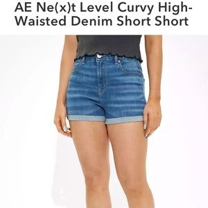 American Eagle high waisted shorts.